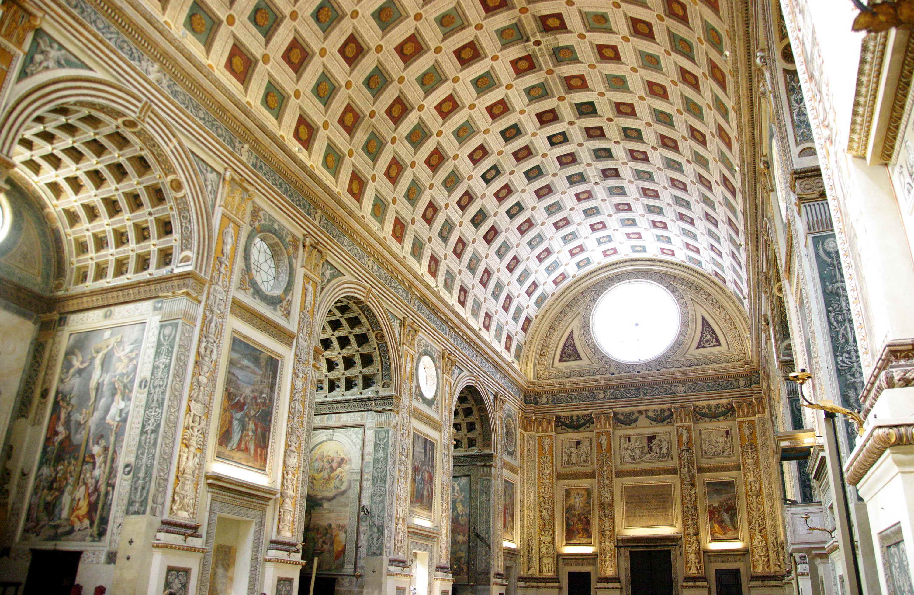 Mantova – Interno Basilica Sant'Andrea – MauPes